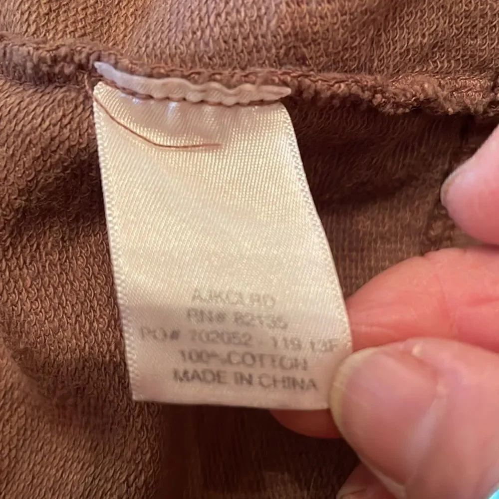 Fresh Produce Brown Button Front Jacket - M - Picture 8 of 8
